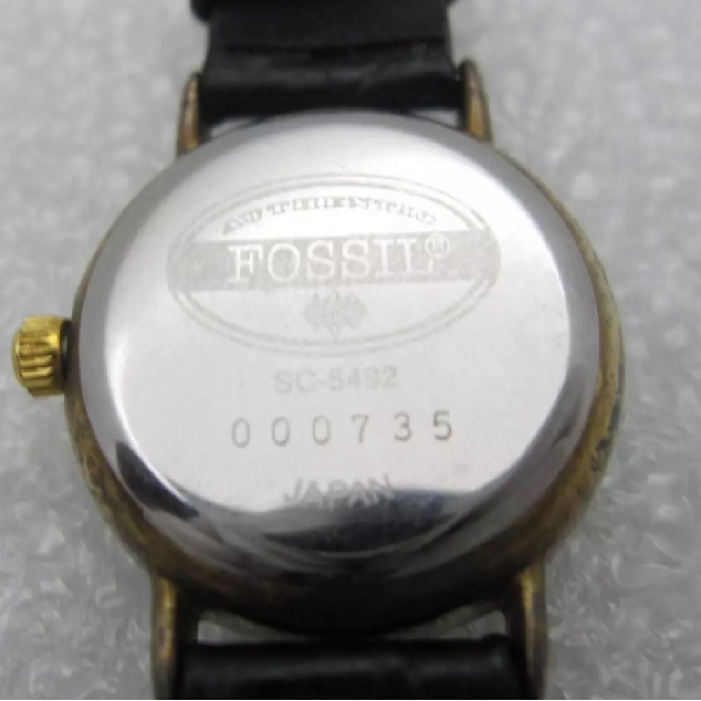 1994 RARE FOSSIL MOTHER OF PEARL WATCH SC-5492(000735) - Picture 7 of 7